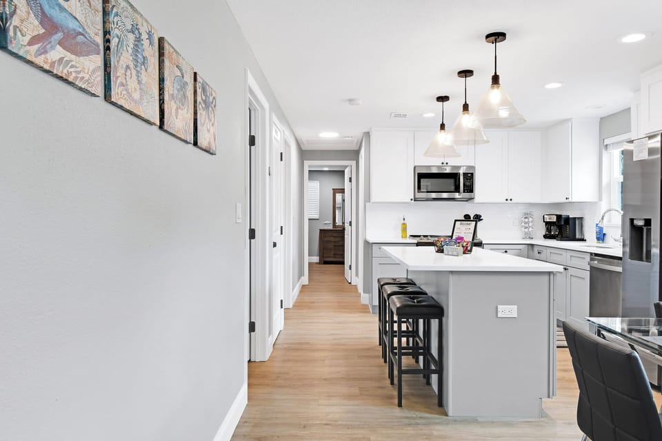 View of the home from the living room/dining room area