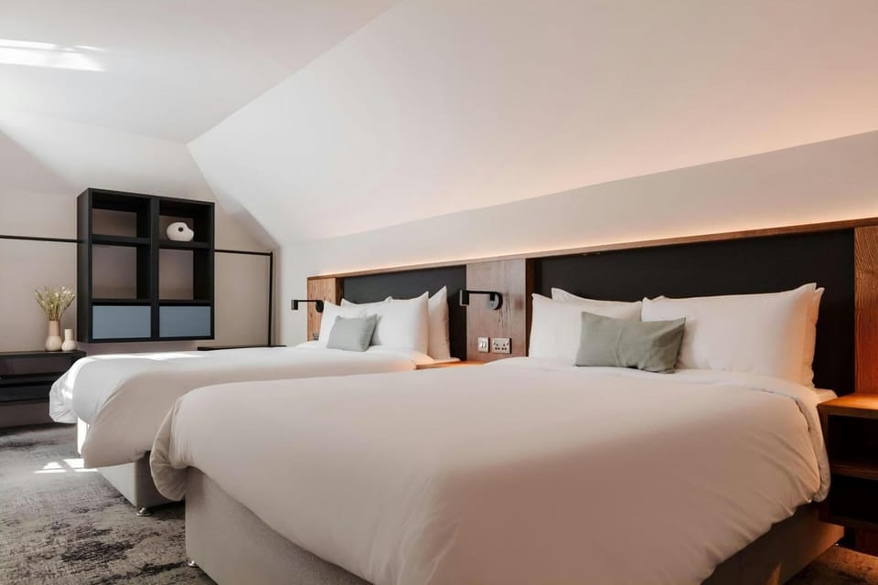 King Room with Two King Beds | 1 bedroom, premium bedding, in-room safe, iron/ironing board