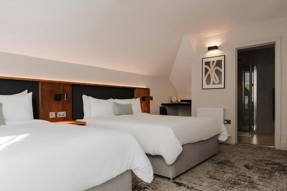 King Room with Two King Beds | 1 bedroom, premium bedding, in-room safe, iron/ironing board