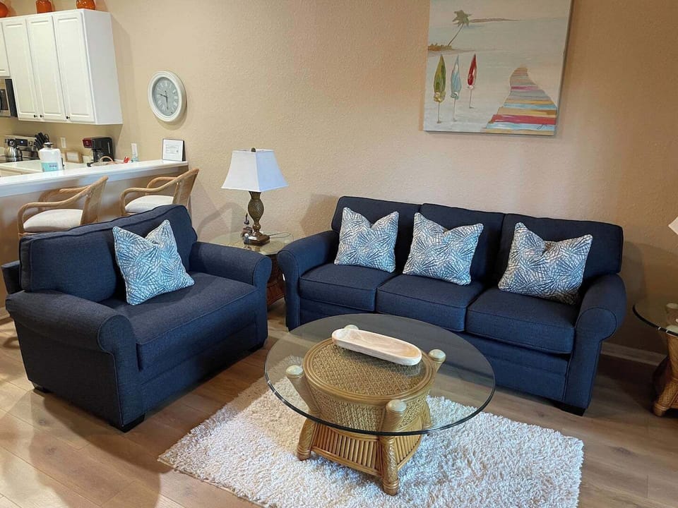 New Couch and Love Seat 
