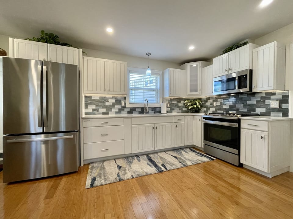 Large updated kitchen with everything you need!