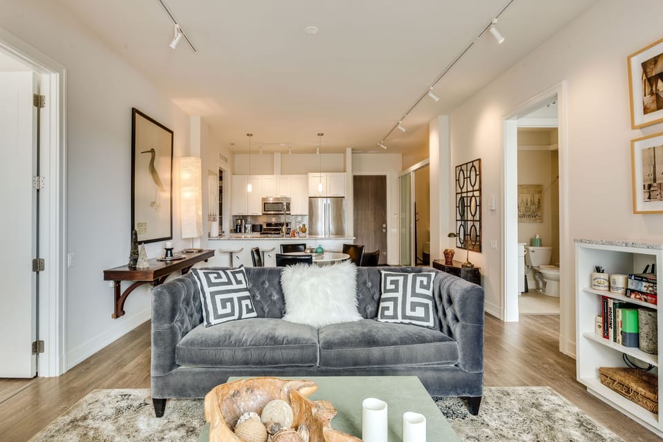 Cozy couch!