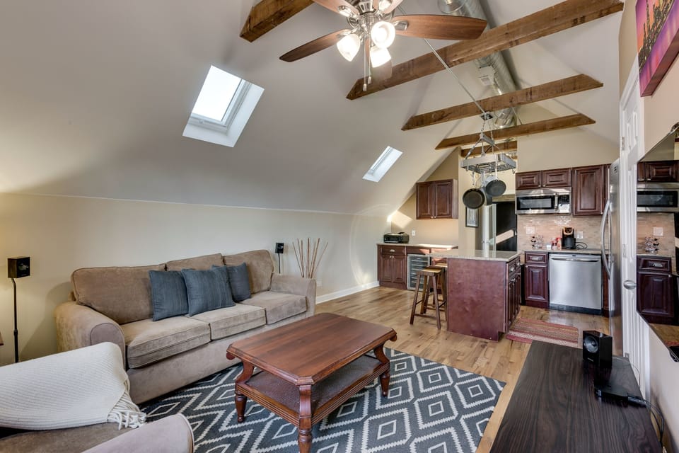 Building, Ceiling Fan, Indoors, Loft, Home Decor