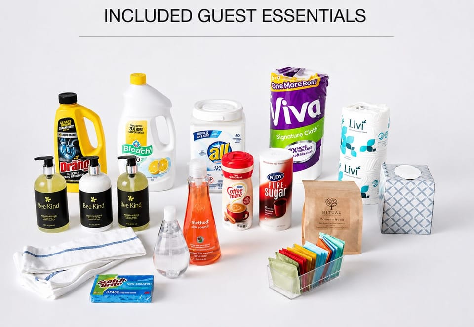 Everything you need for a comfortable stay!