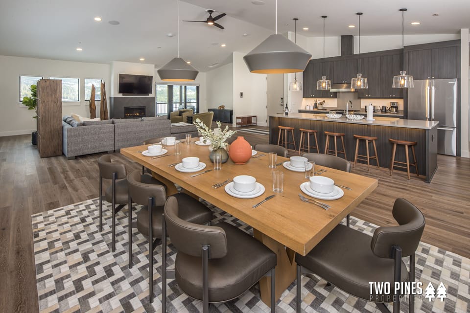 Kitchen and Dining Space