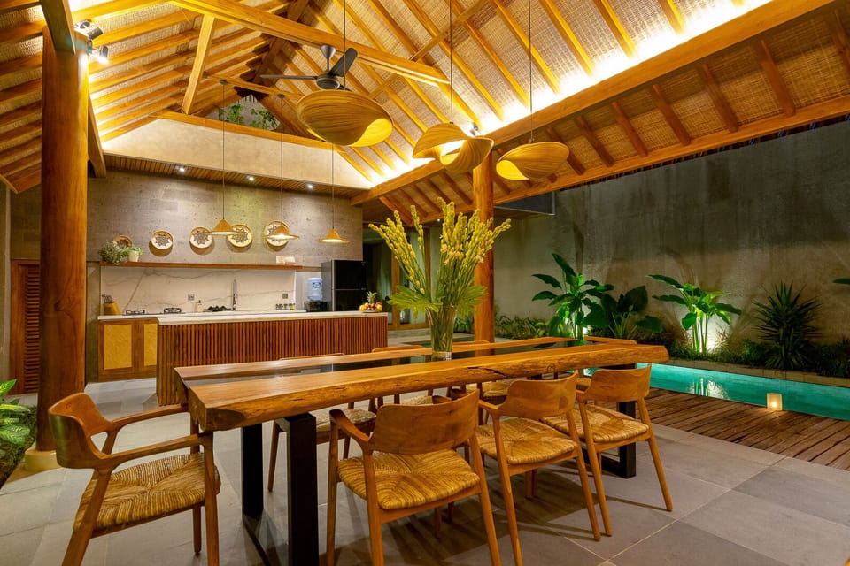 Villa, 3 Bedrooms, Private Pool | Private kitchen | Full-size fridge, microwave, stovetop, coffee/tea maker