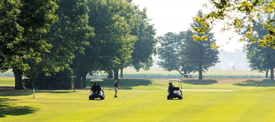 Golf Course behind the property