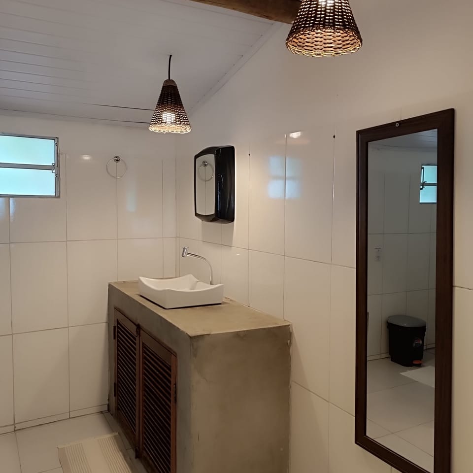 Superior Triple Room, Multiple Beds, Patio, Garden View | Bathroom amenities | Shower, hair dryer