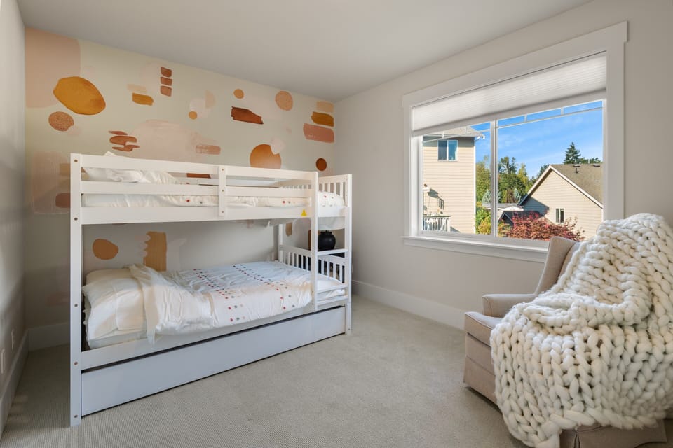 Full over Full Bunk Bed with a Twin Slide Out Bed