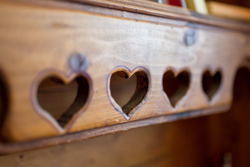 You'll love the traditional feel of the chalet.