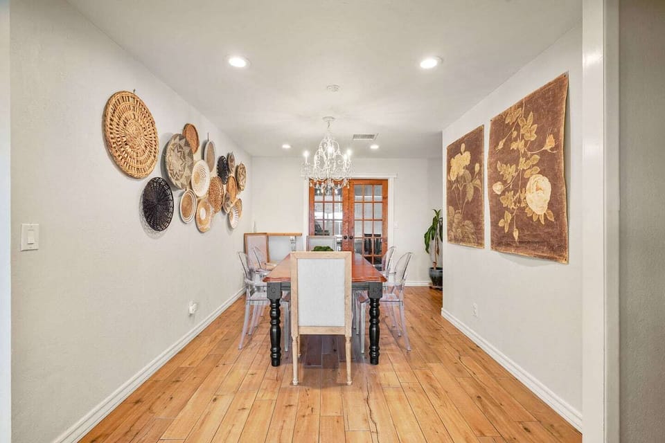 Dining room leading to Martian Bunk Room