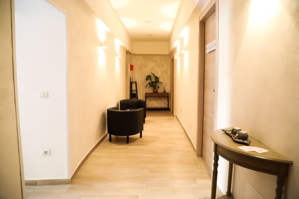 Interior entrance