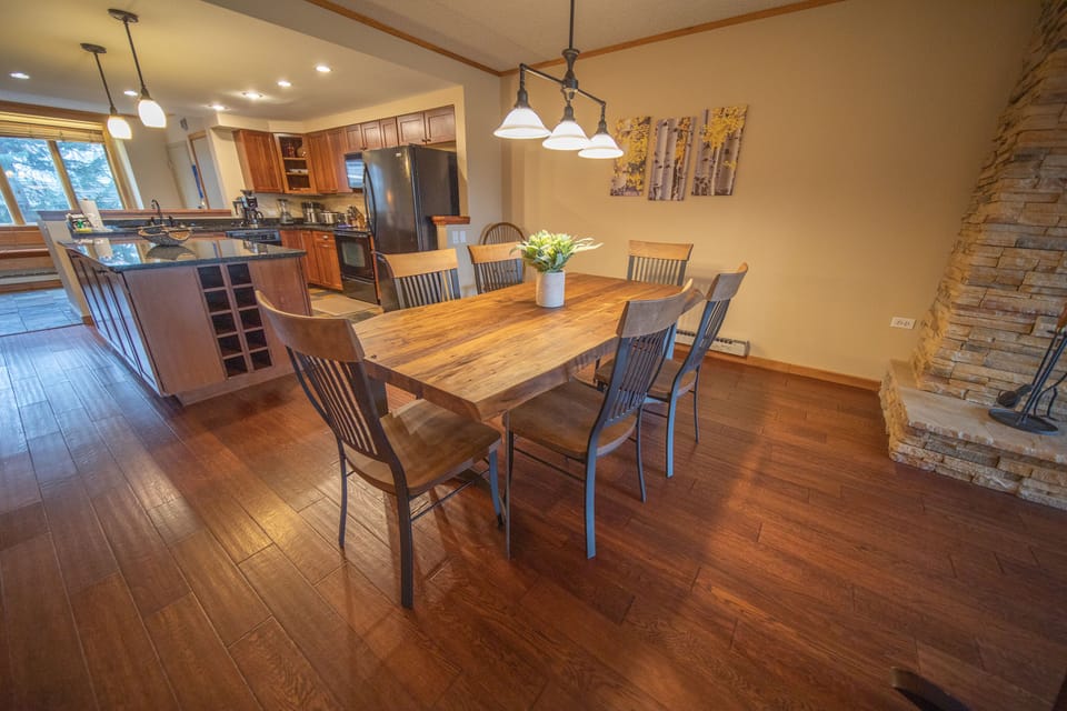 Have a memorable meal at the beautiful dining table