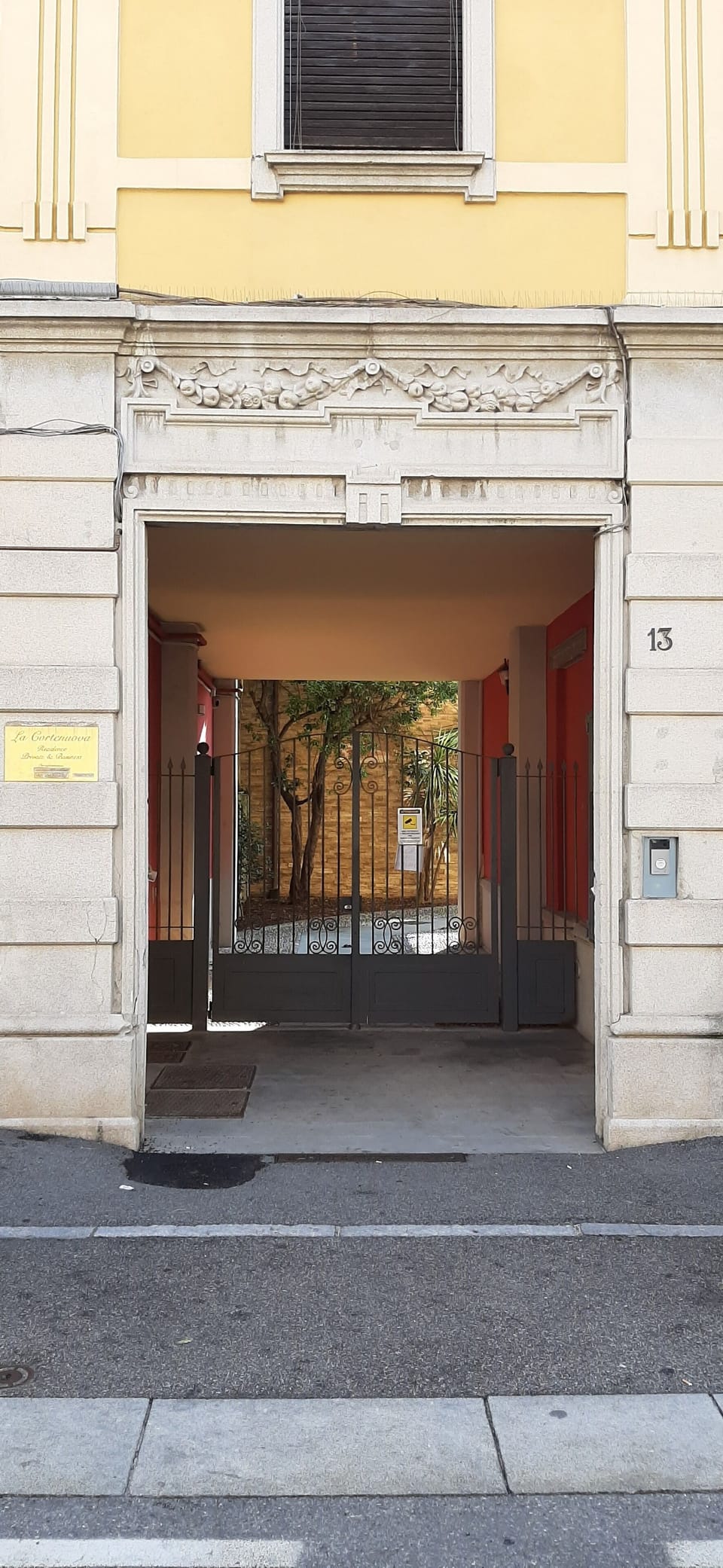 Exterior detail
