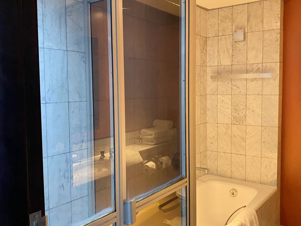 Deluxe Room, 1 Queen Bed, Non Smoking, Harbor View | Bathroom | Separate tub and shower, free toiletries, hair dryer, towels