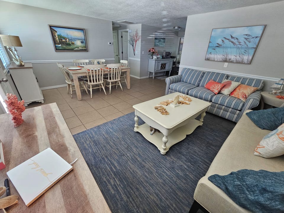 Front Living Room and Dining Room