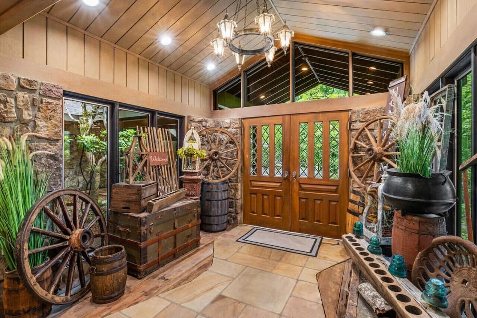 Our Entryway, a Timeless Collection of Rustic Antiques, Where Every Piece Has a Story to Tell