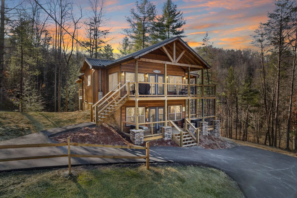 Nestled In The Mountains
