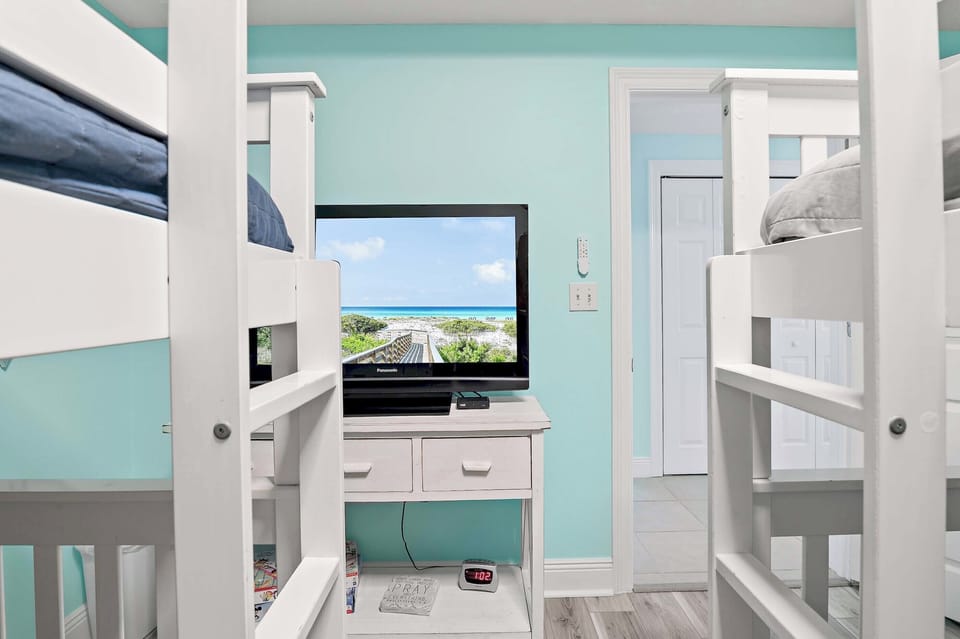 Bunk room with flat screen