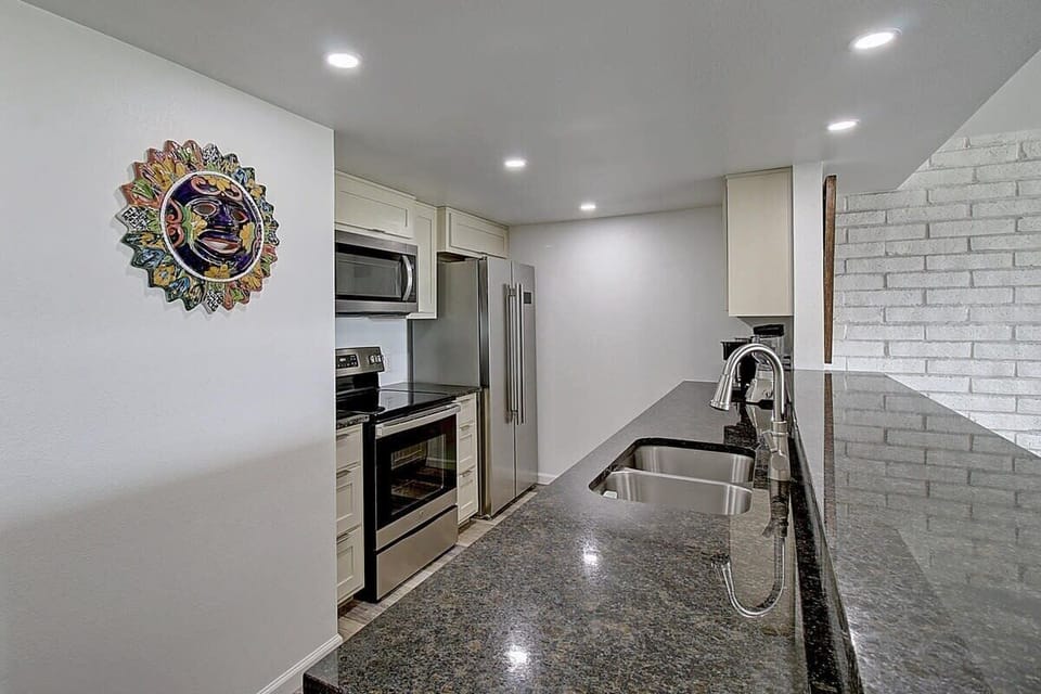 Fully stocked kitchen