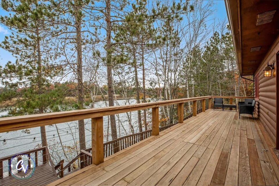 Upper Deck overlooking lake