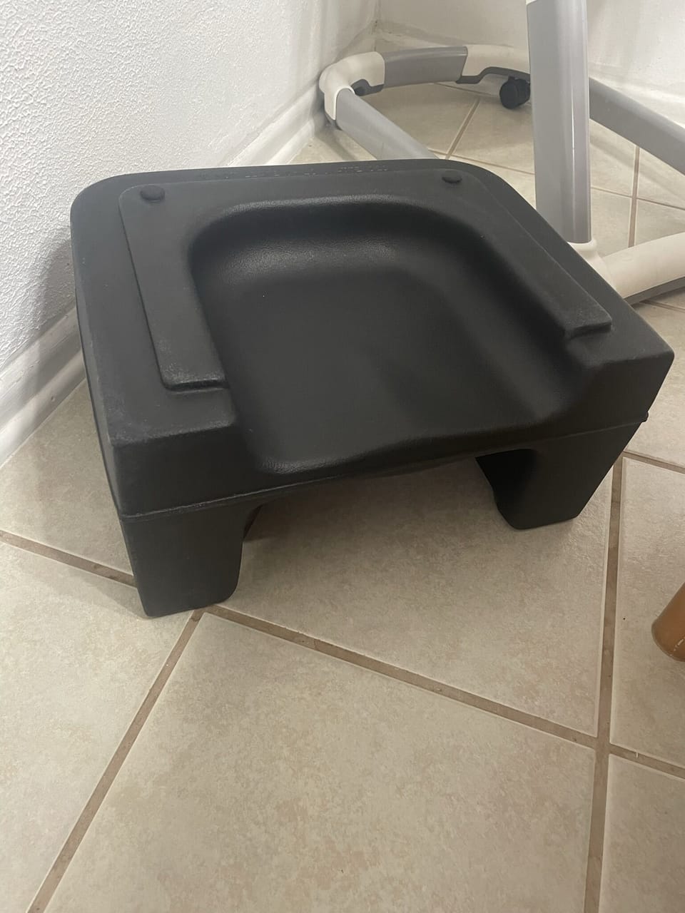 A booster chair is also available 
