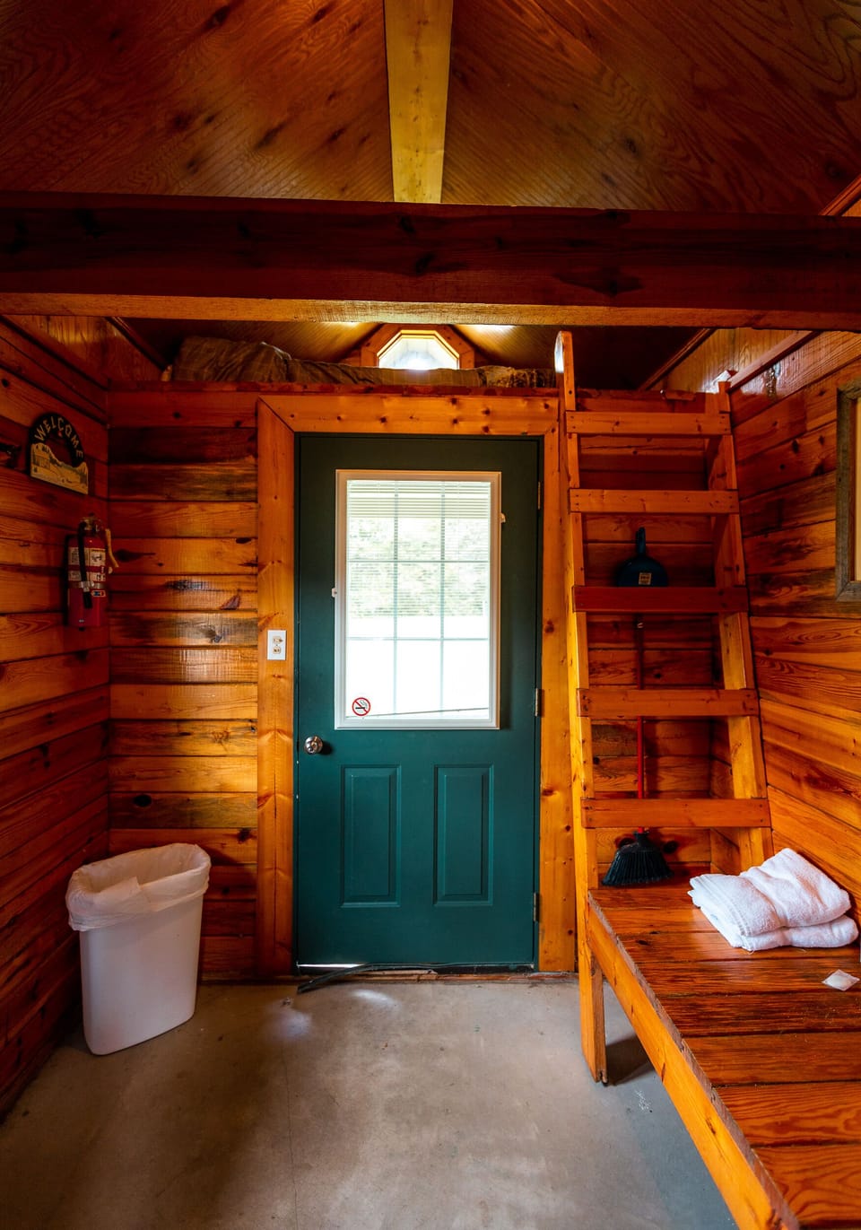 Mini Log steps to lofts