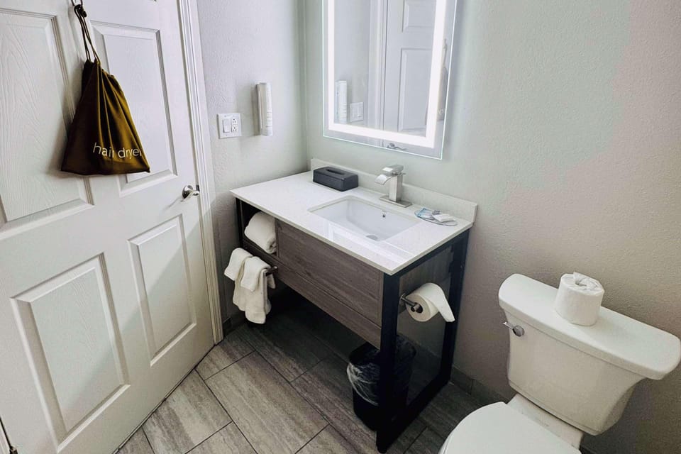 Standard Room, 1 King Bed, Non Smoking | Desk, blackout drapes, iron/ironing board, rollaway beds