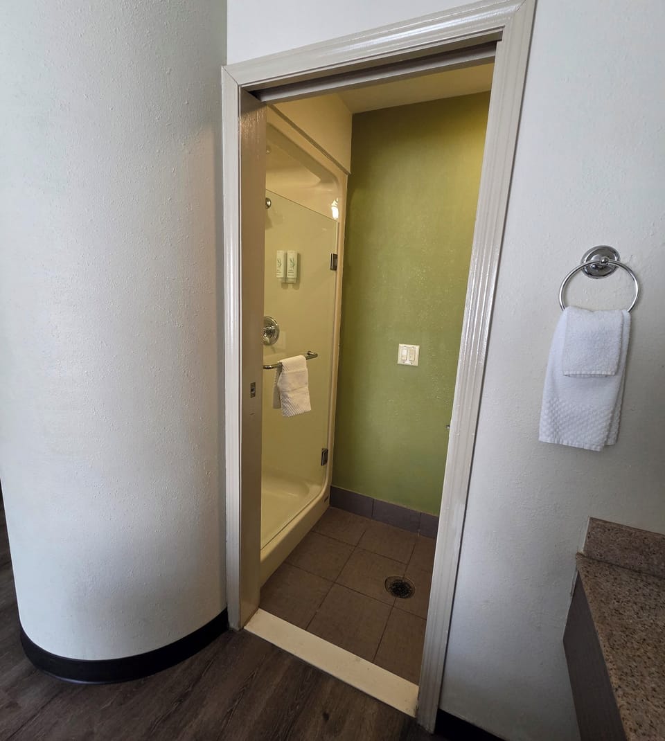 Standard room, 2 Queen beds | Premium bedding, desk, iron/ironing board, free WiFi