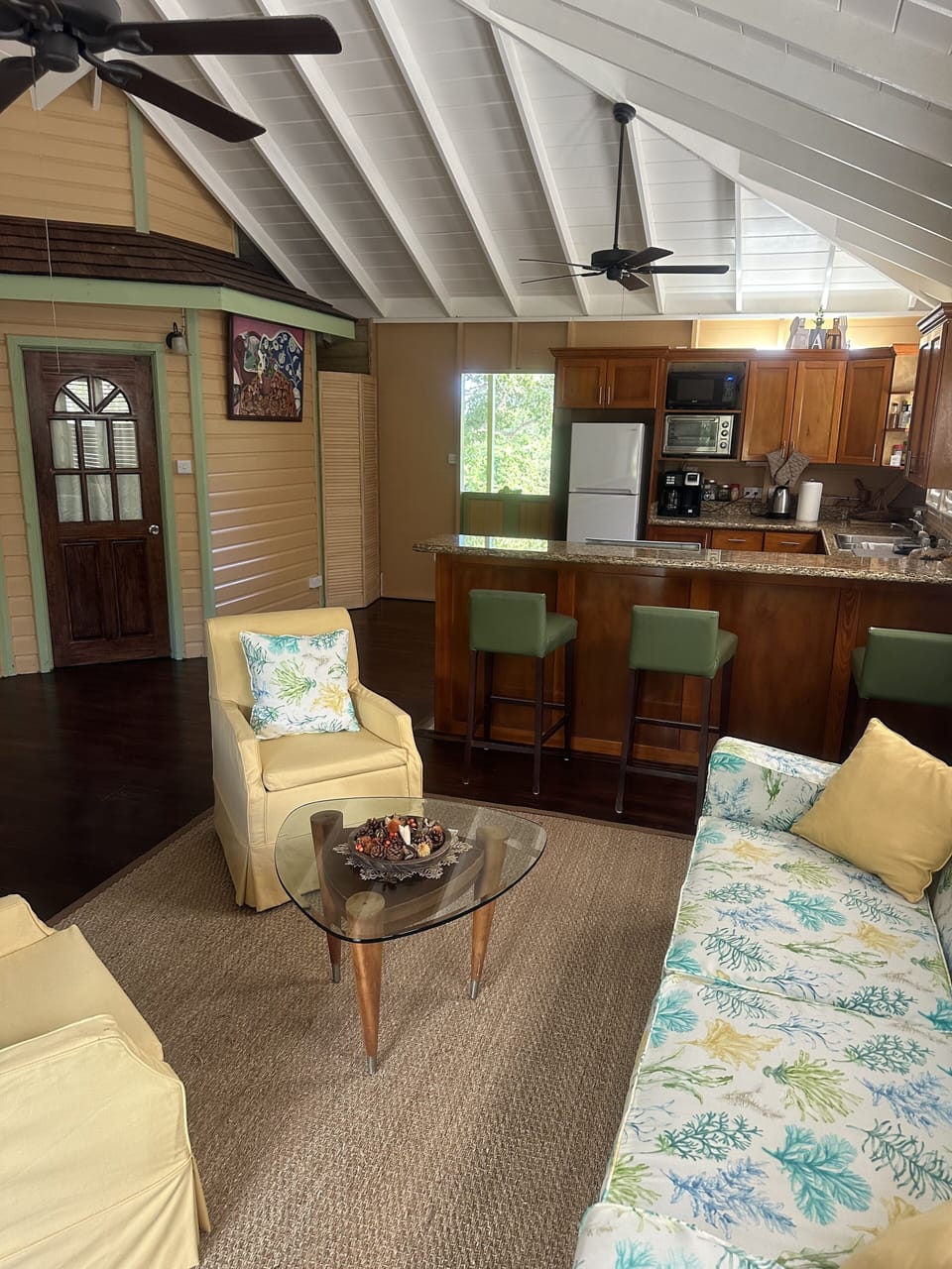 Large and bright ,this living room is perfect for relaxing