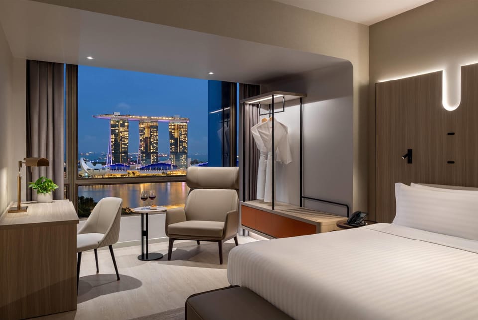 Minibar, in-room safe, desk, blackout drapes