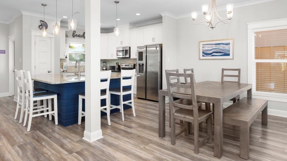Kitchen and dining