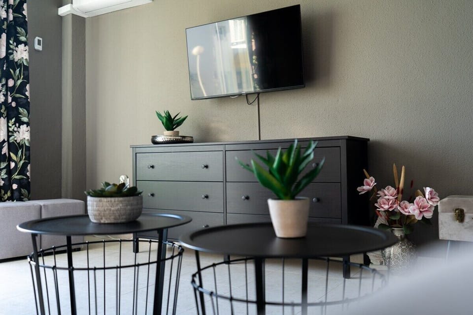 Living room with TV
