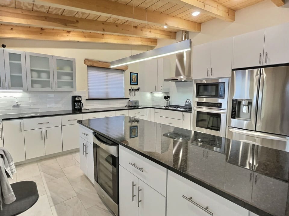 Sleek modern kitchen