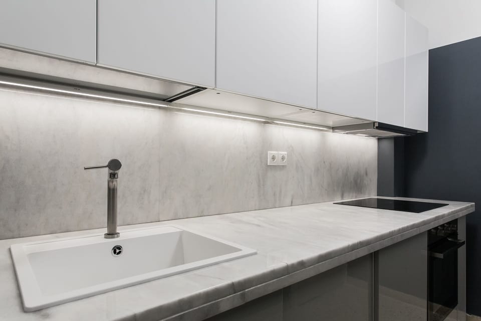 Fully equipped kitchen