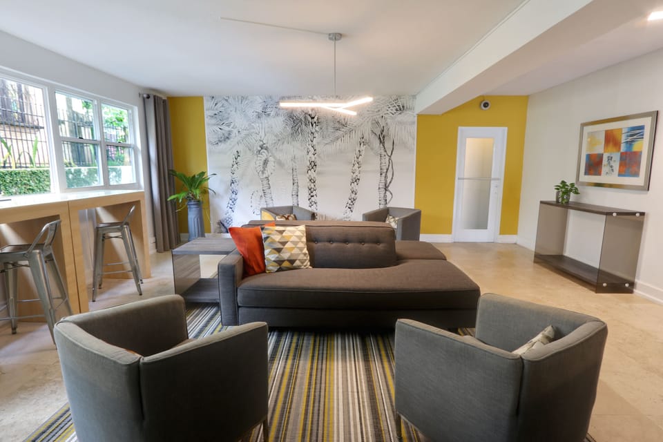 Lobby sitting area