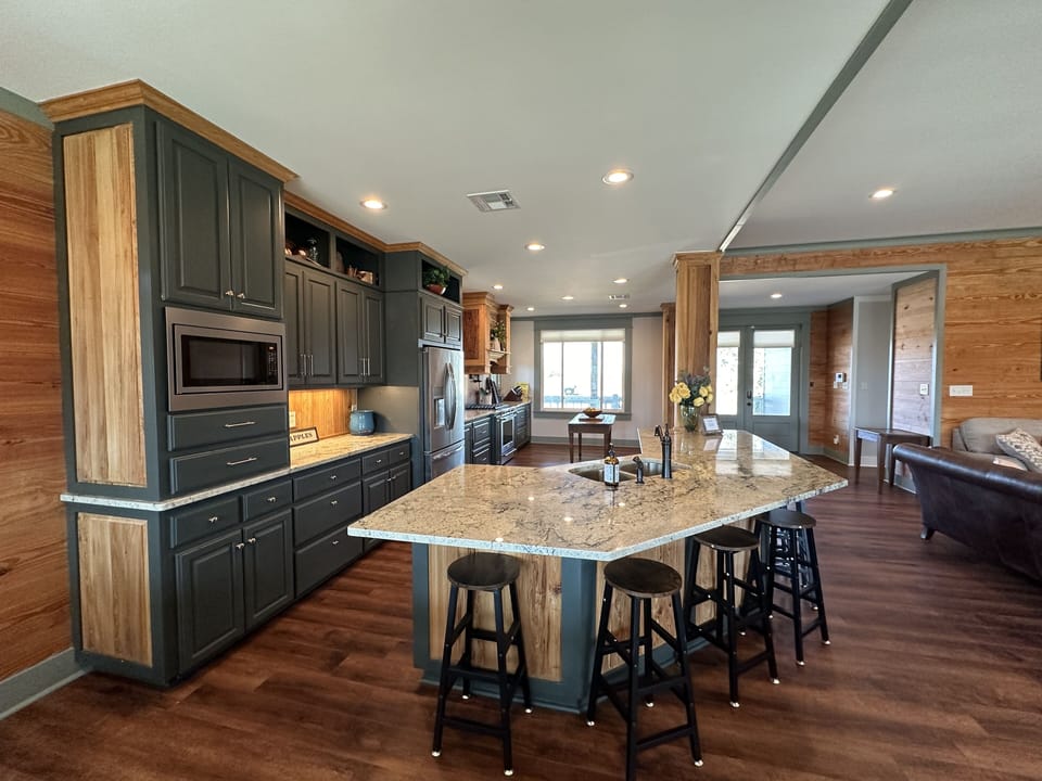 Huge kitchen