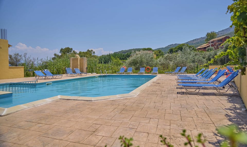 Nikos Kalamaki Corfu Studio 5 Swimming Pool