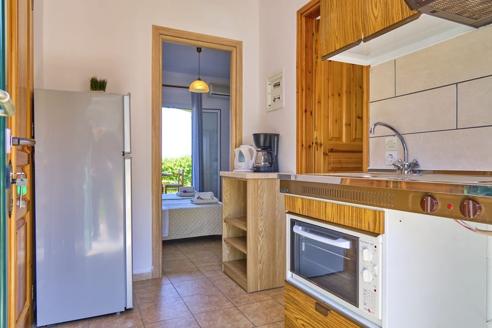 Nikos Kalamaki Corfu Studio 6 Kitchen