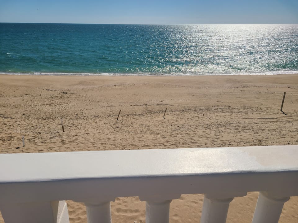 Oceanfront View from the Beachfront Casita extended decks