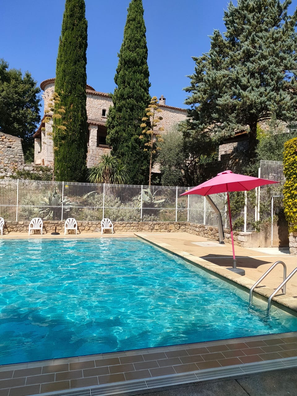 Enjoy a relaxing swim during the summer.