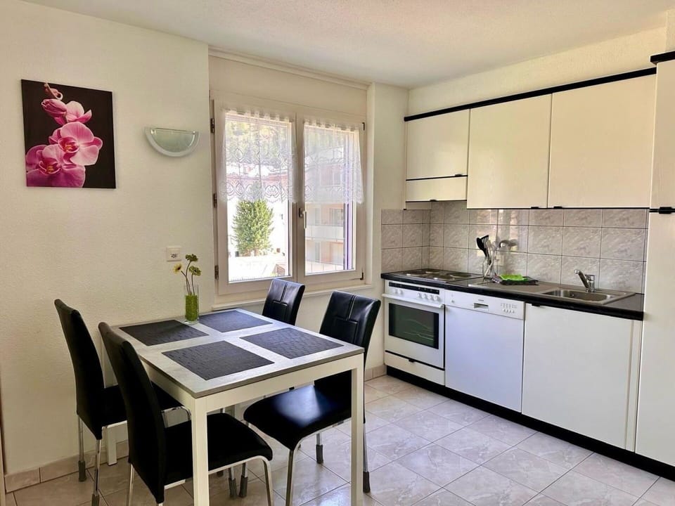 Kitchen Sink, Sink, Furniture, Cabinetry, Property, Countertop, Window, Kitchen Stove, Houseplant, Interior Design