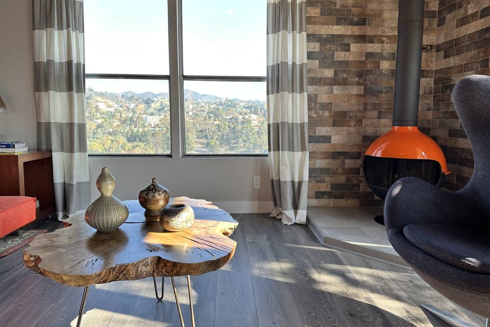 Epic views inside too!