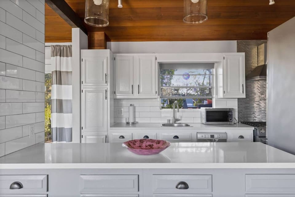 Modern Kitchen w Stainless Steel Appliances