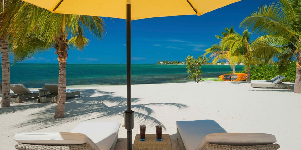 Oceanfront at Grand Cayman.