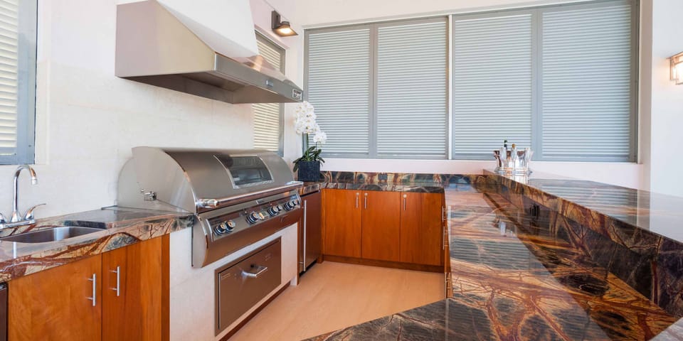 Kitchen grill.