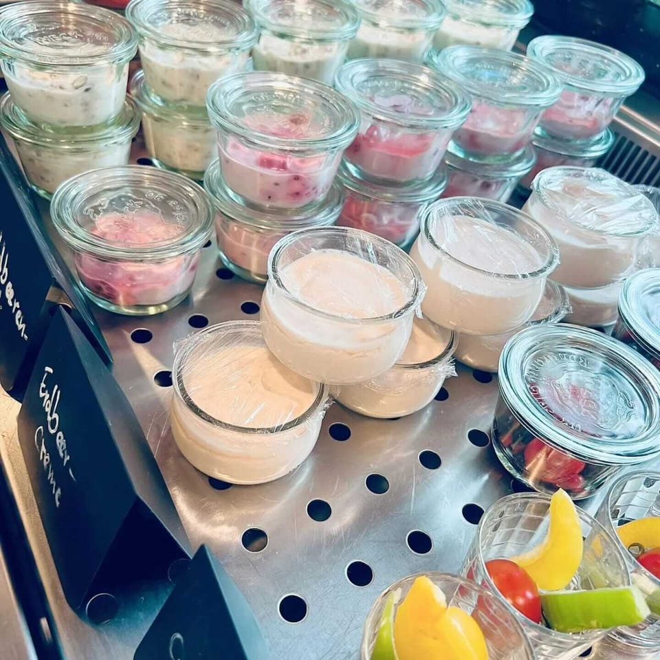 Daily buffet breakfast (EUR 19 per person)