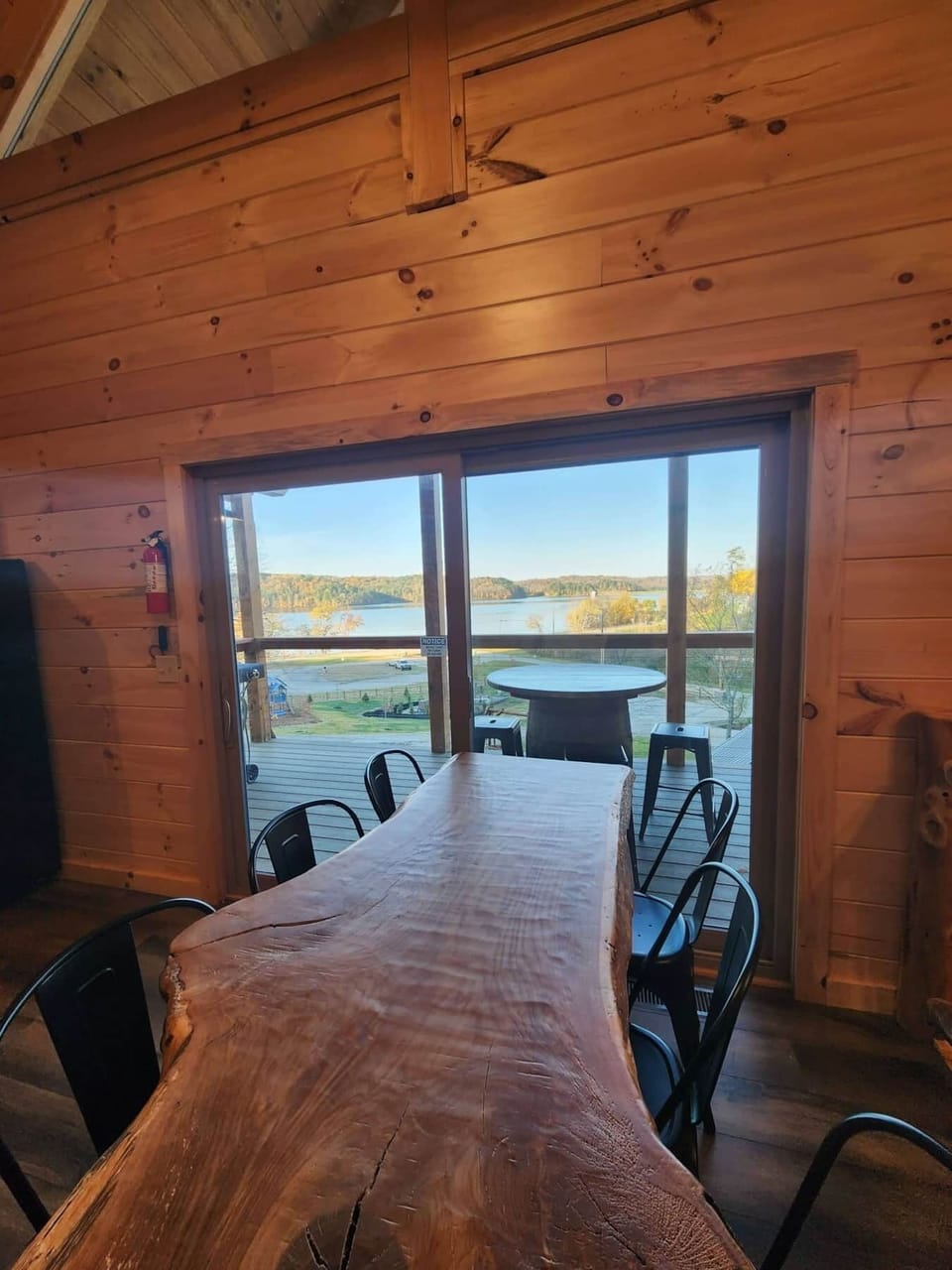 Lake View from Kitchen