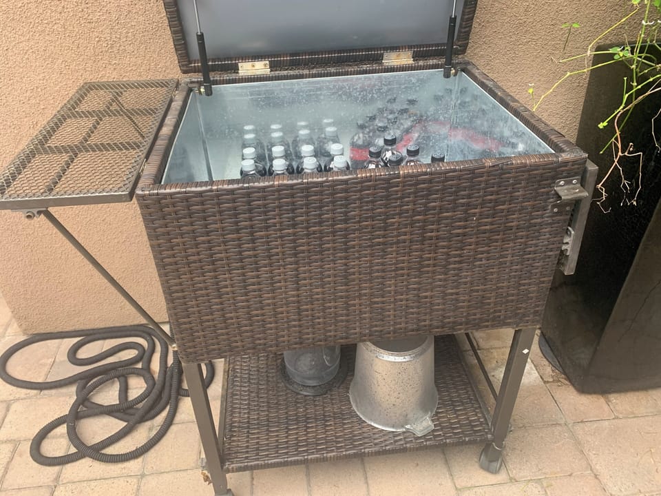 ice chest for your use in atrium