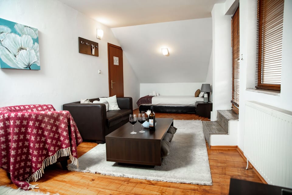 City Penthouse | Minibar, soundproofing, free WiFi, bed sheets